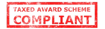 Complies with HMRC non cash voucher Taxed Award Scheme requirements