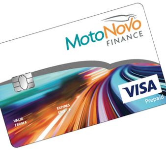 MotoNovo Finance reward card
